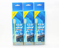 CCD Swab ทำความสะอาดเซ็นเซอร์เปียก5แพ็คล็อตสำหรับ D-SLR, ฟิลเตอร์, เลนส์ออปติก, LCD สำหรับแผ่นทำความสะอาดกล้อง CCDCMOS Swab