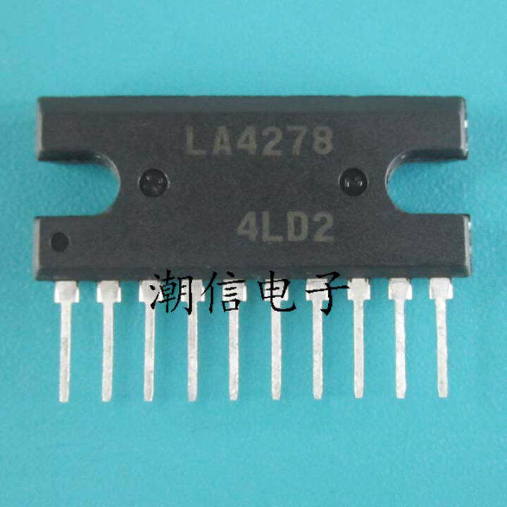 2pcs LA4278 SIP10 10W 2Channel Power Amplifier IC Lazada PH