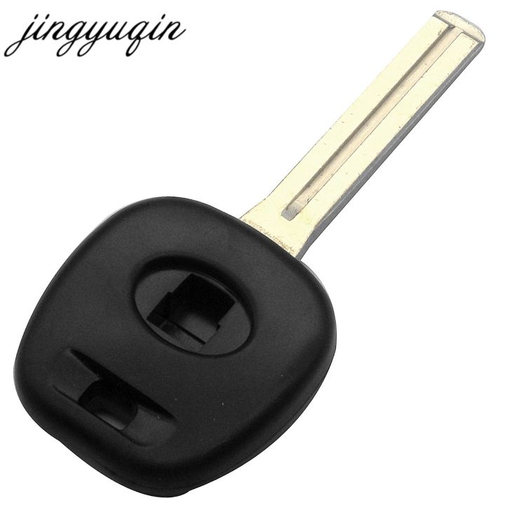 jingyuqin-ซองใส่กุญแจเครื่องรับส่งสัญญาณ-toy43-toy48-toy47-va2ใบมีด10ชิ้นสำหรับ-toyota-fit-lexus-ไม่มีชิป
