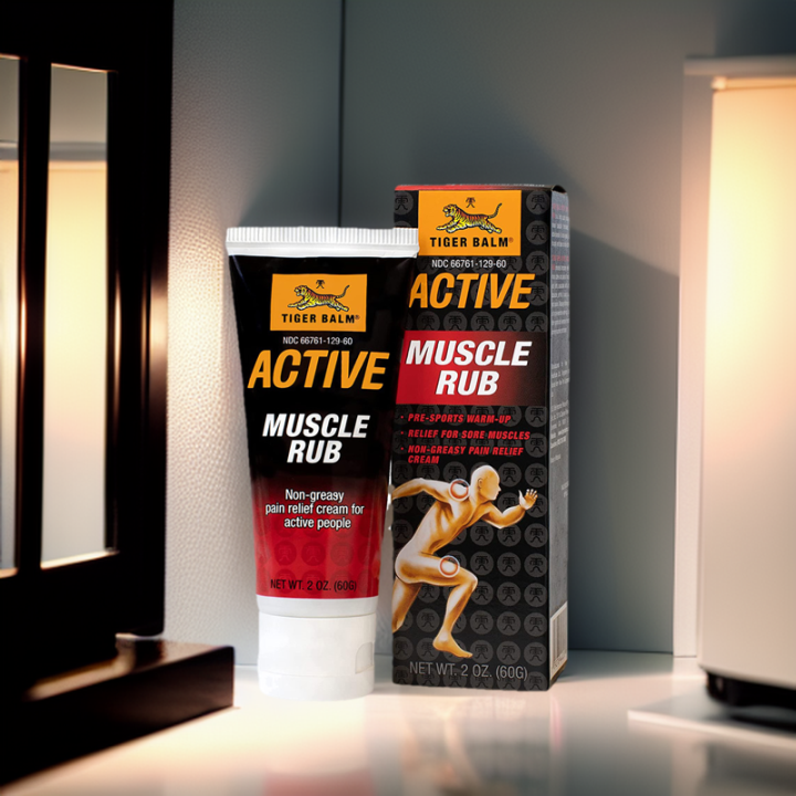 TIGER BALM ACTIVE MUSCLE RUB 60GM | Lazada