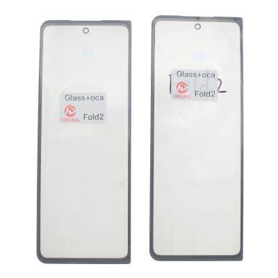 LCD Front Glass with OCA For Samsung Galaxy Z Fold 4 3 5G 2 Touch Screen Panel Repair Parts Replacement
