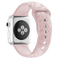 Tali untuk Apple Watch Band 44Mm Ultra 49Mm 40Mm 38Mm 42Mm 41Mm 45Mm Gelang untuk IWatch Tali Silikon 8 7 6 SE 5 4 Watch Band