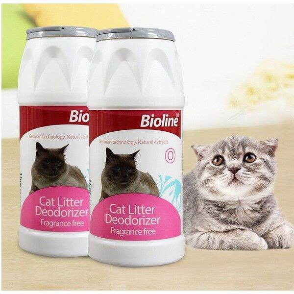 Bioline Cat Litter Deodorizer Powder Cat Litter Box Cat Toilet To Urine