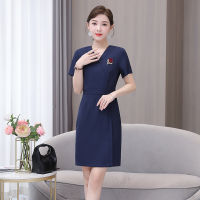 High Waist Dress Beauty Salon Jewelry Shop Shop Guide Work Clothes Business Wear Slim Fit Spring And Summer Workwear Skirt