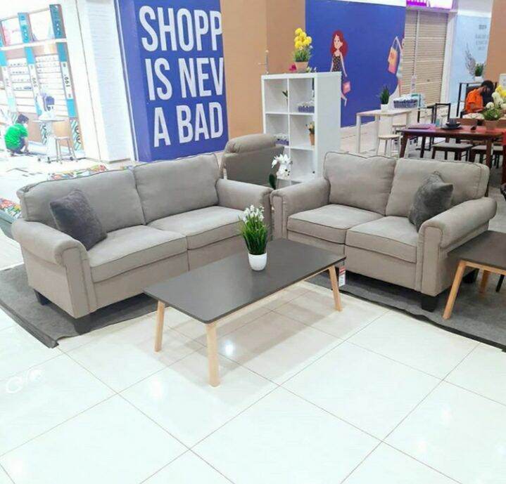 SOFA INFORMA 2+3 SEATER LANGLEY SOFA TAMU SOFA RUANG TAMU KURSI TAMU