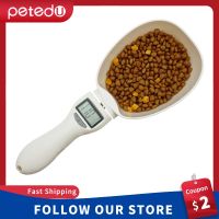 Pet Food Scale Electronic Measuring Tool For Dog Cat Feeding Bowl Measuring Spoon Kitchen Scale Digital Display With Led