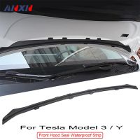 Front Hood Rubber Seal Upgrade Chassis Cover Water Strip Weather Bar Air Vent Intake Protect Accessories For Tesla Model Y 3