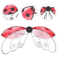 WINOMO Ladybug Wings Children Ladybug Wings ของขวัญปาร์ตี้โปรดปรานของเล่นสำหรับคอสเพลย์