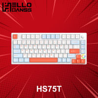 คีย์บอร์ดไร้สาย Hello Ganss HS75T ประกันศูนย์ 3 เดือน