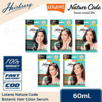 Lolane Nature Code โลแลน เนเจอร์โค้ด Botanic Hair Color Serum 60ml. โบทานิค แฮร์ คัลเลอร์ เซรั่มเปลี่ยนสีผมถาวร เนื้อครีม ปิดผมขาว