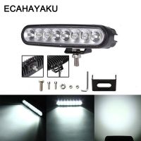 คานไฟ Led ด้านข้างรถยนต์ Led ออฟโรด6 40W สไตล์ไดรฟ์12V 24V สำหรับเรือยอชท์เรือรถ Atv Suv รถบรรทุก4X4 4wd โคมไฟ Led