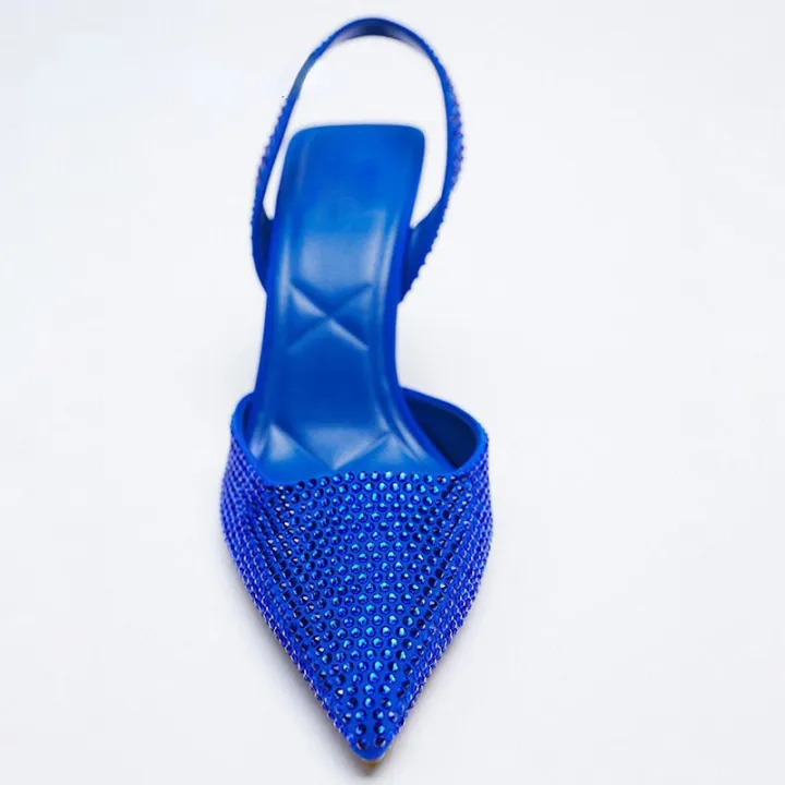 ผู้หญิงส้นแบรนด์หรู-r-hinestone-za-ส้นชุดเดรสปาร์ตี้รองเท้าคริสตัลสีฟ้าทองสีดำส้นรองเท้าแตะ-slingback-รองเท้าผู้หญิงปั๊ม