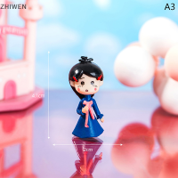 ZHIWEN 1ชิ้นรูปปั้นนางฟ้าและสวนตุ๊กตาจิ๋วน่ารัก,รูปปั้นประดับสวนขวดบ้านตุ๊กตา DIY ของตกแต่งสวนภูมิทัศน์ขนาดเล็ก