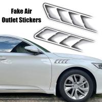 3D Stereo Car Stickers Fake Air Outlet Sticker Anti-Scratch Outlet Simulation Stickers Decal Sticker Accessories M7N3