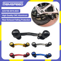 SEMSPEED สำหรับ Honda ADV150 ADV 150 2019 2020 2021 2022 2023 ล้อหลังเพลาท่อไอเสีย Slider Falling Protection