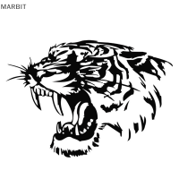 MARBIT สติ๊กเกอร์ติดรถมอเตอร์ไซด์หัวเสือทรงพลัง28X28CM มีลักษณะเฉพาะตัว