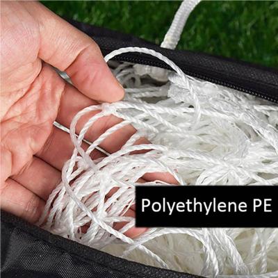 ：“{—— Soccer Goal Net Replacement Training Ground Football Door Netting Reusable School Professional Folding Flexible