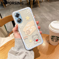 DKHORSING เคส OPPO A78 5G เคสซิลิโคนนิ่มรูปการ์ตูนหมีน่ารัก Oppo 2023 A78ฝาหลังกันกระแทก