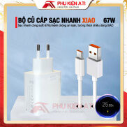 Bộ củ cáp sạc nhanh Xiaomi Mi 67W Và 33W cho Xiaomi 11 Pro & Xiaomi 11
