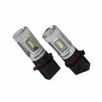 Angrong 2x P13W หลอดไฟ15W LED FOG Daytime Running Light สำหรับ 5L 508สำหรับ Audi A4 B8(CA) 219x2)