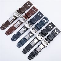 Suitable For 20mm High Quality Calfskin Genuine Leather Watchband Fit Portofino Strap TOP GUN Big Pilot SPITFIRE Mark 18 Belt