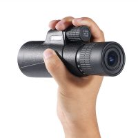 ZZOOI Baigish 10-30x42 Zoom Monocular Powerful Military Telescope BAK4 Prism Binoculars Spotting Scope for Hunting Big Eyepiece lens