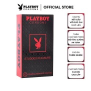 Bao Cao Su PLAYBOY kéo dài thời gian - Play Pleasure hộp 12 cái gân gai nhỏ