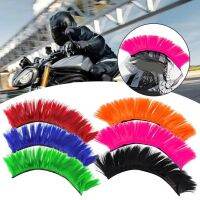 Mohawk หมวกนิรภัยวิกผมตัดหมวกกันน็อกตกแต่งวิกผม Cockscomb Motocross Full Face Off Road ตกแต่งสติกเกอร์ผมวาง