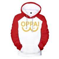 NEW Anime Saitama Oppai Hoodie Hooded Sweatshirt Cosplay Costume New Fleece Fashion Harajuku Jacket and Coat