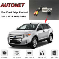 AUTONET กล้องมองหลังสำรองสำหรับ Ford Edge Limited 2011 2012 2013 2014 Night Vision กล้องจอดรถกล้องป้ายทะเบียน