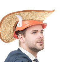 Chaoshihui Hard Hard Sun Shade Construction Site Helmet Straw Sun Visor Hard หมวกปก