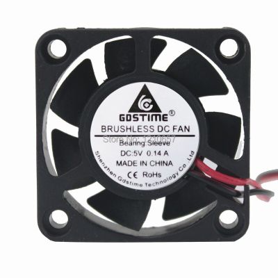 500 Piecs LOT 40mm x 10mm 4010 4cm 5V 2Pin Brushless Radiator Cooler Fan DC Ventilation Cooling Fans Cooling Fans