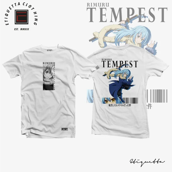 Anime Shirt - ETQT - That Time I Got Reincarnated as a Slime - Rimuru ...