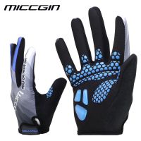 Mtb Gloves Cycling Touch Screen GEL Bike Sport Shockproof Road Full Finger Bicycle Glove For Men Woman MICCGIN