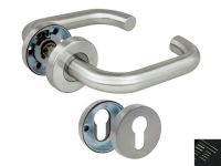 ✢✒✸ Stainless Steel Door Handle Lock With Escutcheon Set 1RBX 3RBX 4RBX 7RBX 9RBX Manilla Inoxidable