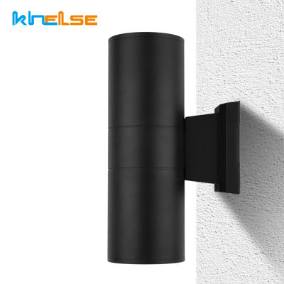 Modern Double Up Down Outdoor COB Wall Light Cylinder LED Porch Light Waterproof IP65 LED Wall Lamp Villa Balcony Exterior Decor