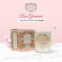 Panier Des Sens Rose Geranium Absolute Scented candle เทียนหอม (180 g)