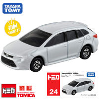 TAKARA TOMY TOMICA 163 Toyota Corolla Touring สีขาวโลหะ Diecast รุ่นรถ