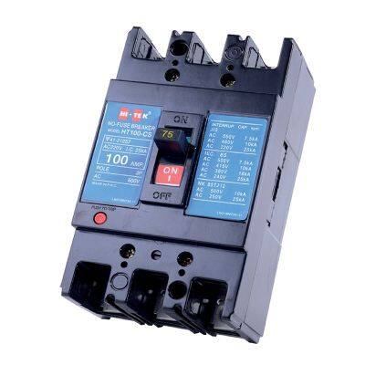 HI-TEK HT100-CS เบรคเกอร์ 3 สาย 100A 600V