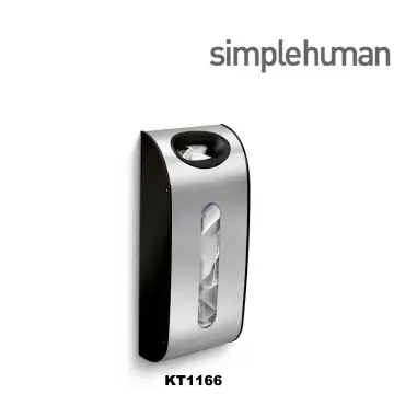 Simplehuman Plastic bag dispenser wall mounted - KT1166