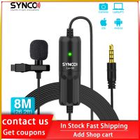 《Miss you electronic》 SYNCOS8Microphone 8M/26.2 M/clip On Mic สำหรับโทรศัพท์แท็บเล็ตกล้องบันทึกเสียงMicrophone Accessories