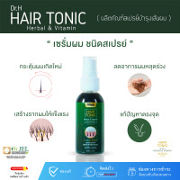 Hair Tonic Spray  บำรุงผมหนา ดกดำ ลดการขาดหลุดร่วง  ปลูกคิ้ว หนวด เครา กำจัดเชื้อแบคทีเรีย เชื้อรา หนังศรีษะคัน (1 ขวด 45 ml.)