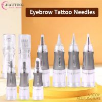 Disposable Eyebrow Tattoo Needle Microblading Semi-Permanent Makeup Cartridge Needle Full Throw Screw Mouth Eyebrow TattooNeedle