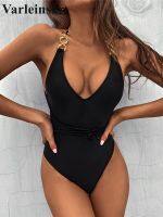 HOT★เซ็กซี่ใหม่2022รอบ Padded One Piece ชุดว่ายน้ำผู้หญิงชุดว่ายน้ำ Backless Monokini Bather ชุดว่ายน้ำชุดว่ายน้ำ Lady V2778