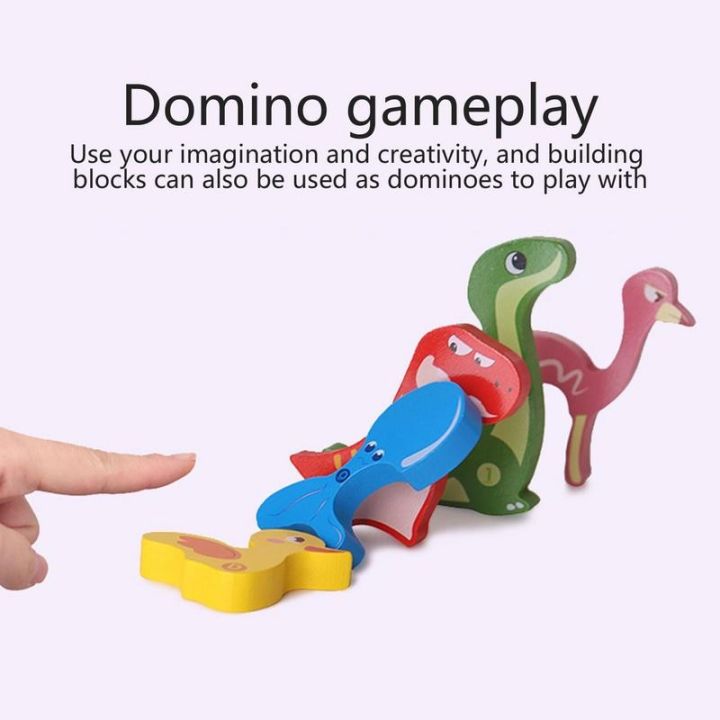 ของเล่นไม้สำหรับเคลื่อนย้ายสัตว์เพื่อ3d-พัฒนาการทางสติปัญญาของเด็กของเล่นปริศนาจิ๊กซอว์บล็อคก่อสร้าง