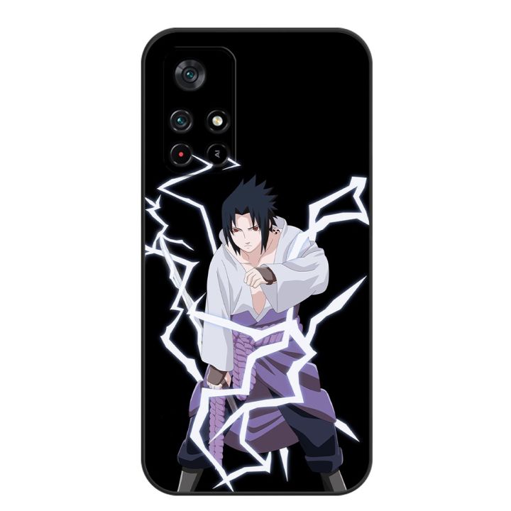 case-for-poco-m4-pro-5g-case-soft-silicone-phone-back-cover-black-tpu-case-anime-hero