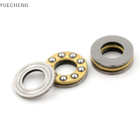 YUECHENG 10pcs รุ่น F8-16M 8x16x5mm Miniature Thrust Axial Metal BALL BEARING Aircraft