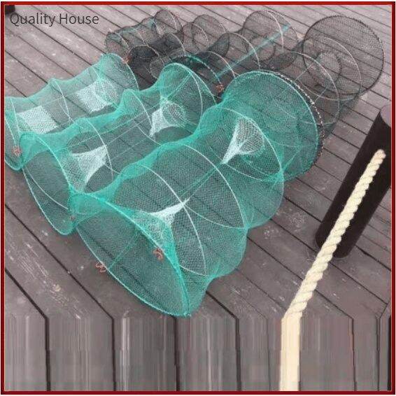 （C0D) Folding Fish Trap For Crab Shrimp Minnow Crawfish Catfish Lazada PH