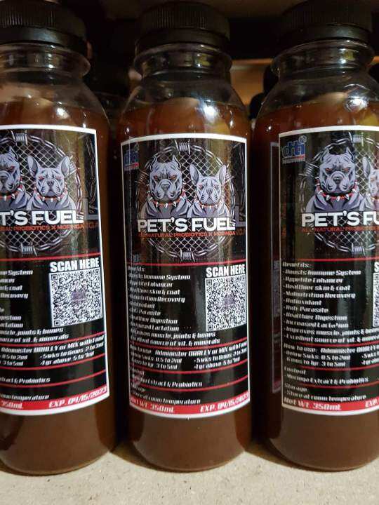 PET'S FUEL Moringa & Probiotic Pet Supplement 350 mL ORIGINAL AND NEW