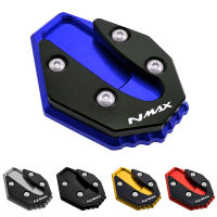 แผ่นขยายขาตั้งสำหรับรถจักรยานยนต์ยามาฮ่า NMAX155 NMAX125 N-MAX155แบบ Nmax/ N-MAX 155/125 V2 2020 2021 2022 CNC ขาตั้งข้าง